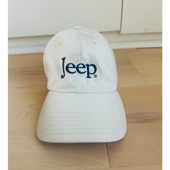 Y2K Unisex Khaki Jeep Hat Adjustable Size Classic "it's a Jeep thing" - Picture 1 of 4